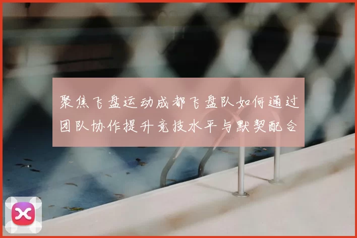 聚焦飞盘运动成都飞盘队如何通过团队协作提升竞技水平与默契配合