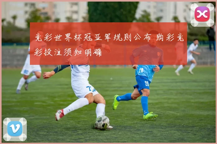 竞彩世界杯冠亚军规则公布 购彩竞彩投注须知明确