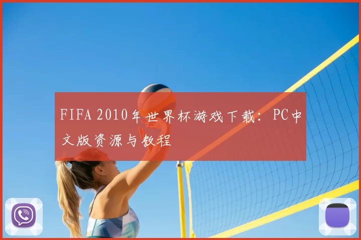 FIFA 2010年世界杯游戏下载:PC中文版资源与教程